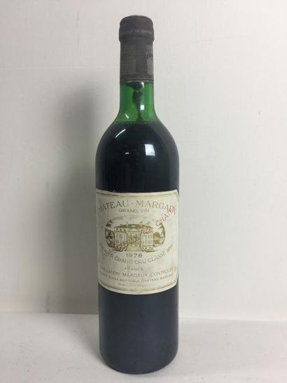 1 Blle Château MARGAUX (Margaux) 1978 - Début...