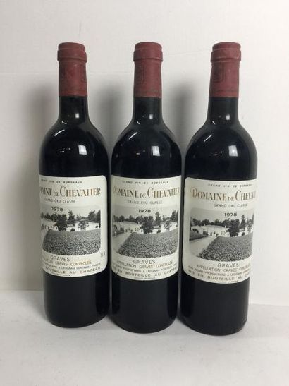 3 Blle Château DOMAINE DE CHEVALIER (Graves)...
