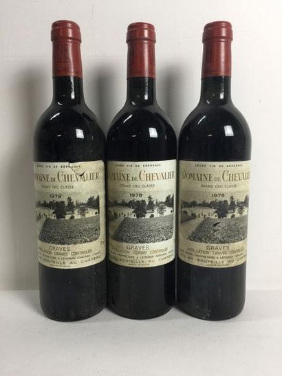 3 Blle Château DOMAINE DE CHEVALIER (Graves)...