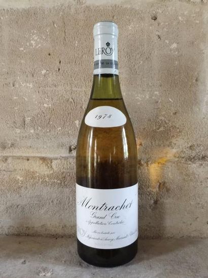 1 Blle MONTRACHET (Leroy) 1978 - Belle