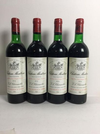 4 Blle Château MONTROSE (St Estèphe) 1976...