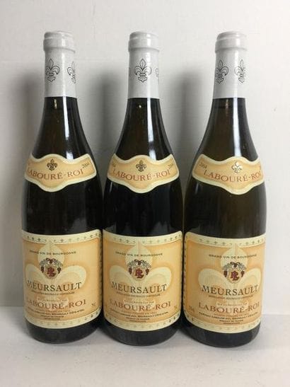 3 Blle MEURSAULT (Labourré Roi) 2004 - Très...