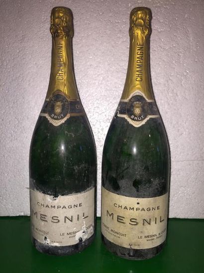 2 Mag CHAMPAGNE MESNIL BRUT (Robert Moncuit)...