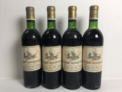 4 Blle Château BEYCHEVELLE (St Julien) 1973...