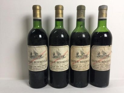 4 Blle Château BEYCHEVELLE (St Julien) 1973...