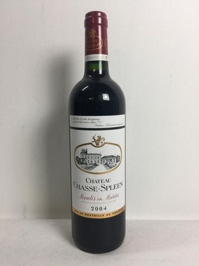 4 Blle Château CHASSE SPLEEN (Moulis) 2004...