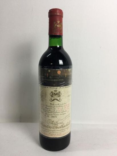 1 Blle Château MOUTON ROTHSCHILD (Pauillac)...