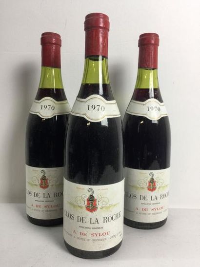 3 Blle CLOS DE LA ROCHE A de Sylou) 1970...