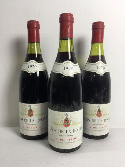 3 Blle CLOS DE LA ROCHE A de Sylou) 1970...