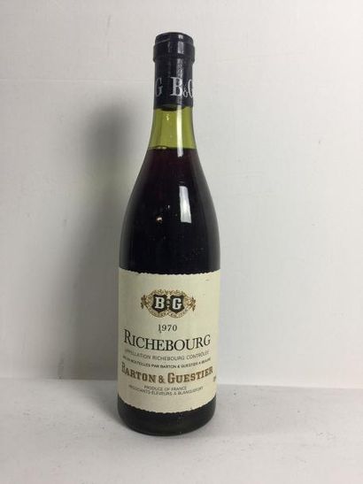 1 Blle RICHEBOURG (Barton & Guestier) 1970...