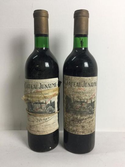 2 Blle Château JUNAYME (Canon Fronsac) 1970...