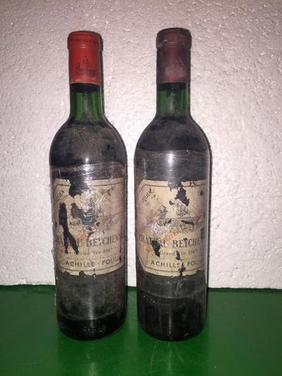 2 Blle Château BEYCHEVELLE (St Julien) 1967...