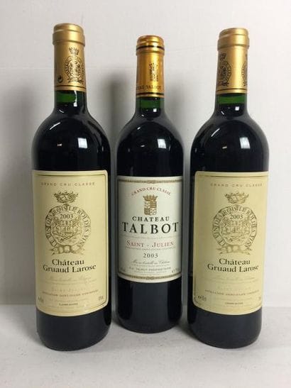 2 Blle Château GRUAUD LAROSE (St Julien)...