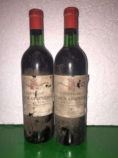 2 Blle Château LATOUR POMEROL (Pomerol) 1967...