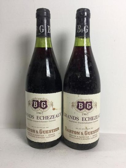 2 Blle GRANDS ECHEZEAUX (Barton & Guestier)...