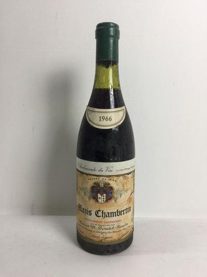 1 Blle MAZIS CHAMBERTIN (Doudet-Naudin) 1966...