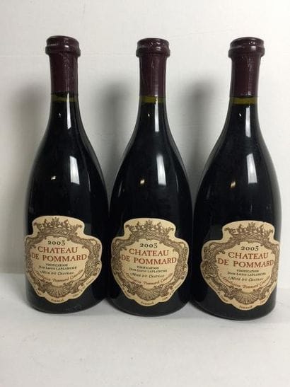 3 Blle POMMARD DU CHÂTEAU DE POMMARD (Laplanche)...