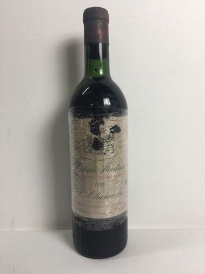 1 Blle Château MONTROSE (St Estèphe) 1961...