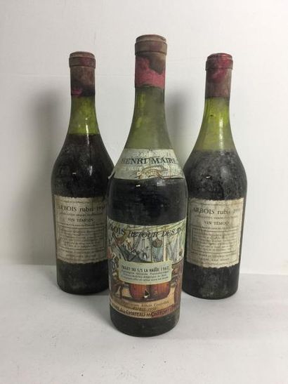 2 Blle ARBOIS RUBIS (Henri Maire) 1959 -...