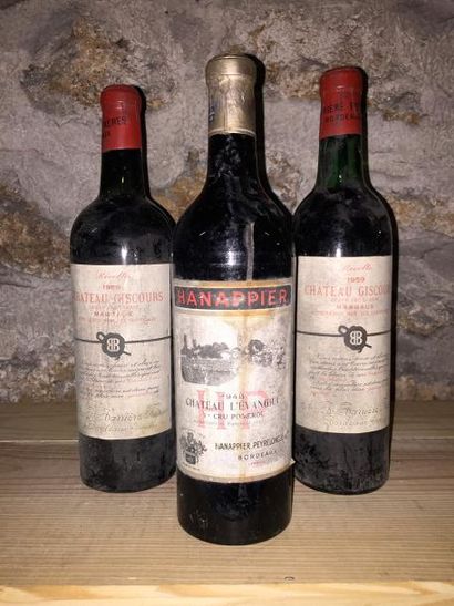 2 Blle Château GISCOURS (Margaux) NMDC 1959...