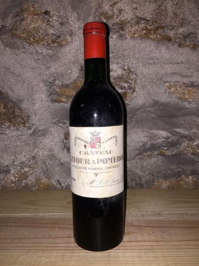 1 Blle Château LATOUR POMEROL (Pomerol) 1959...
