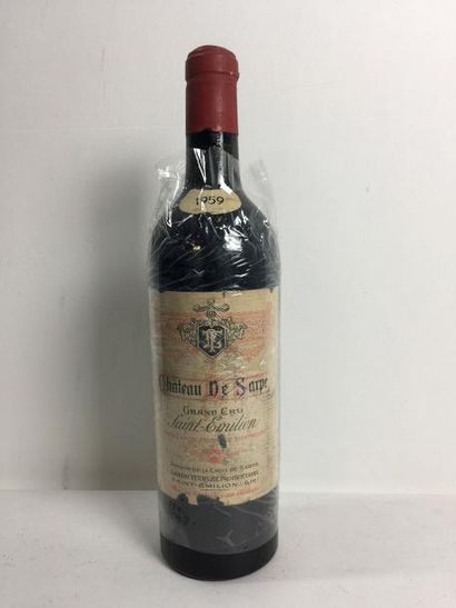 1 Blle Château DE SARPE (St Emilion GC) 1959...