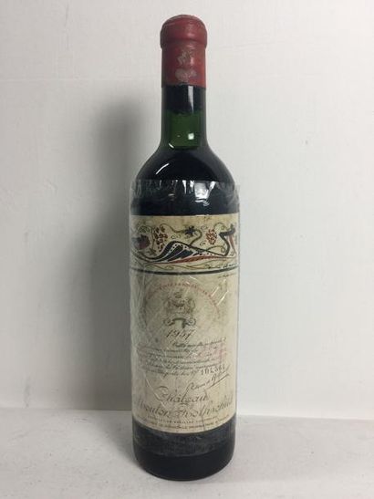 1 Blle Château MOUTON ROTHSCHILD (Pauillac)...