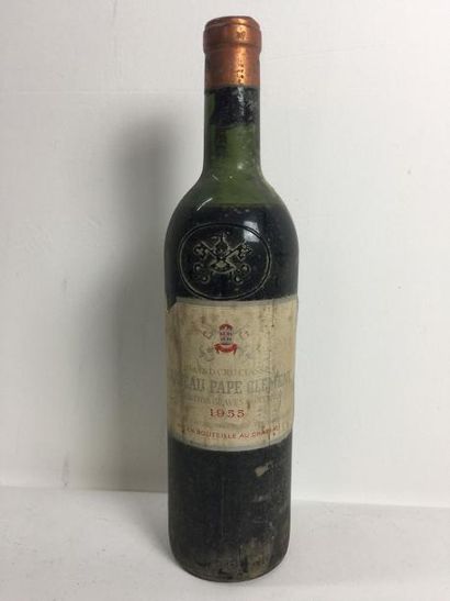 1 Blle Château PAPE CLEMENT (graves) 1955...