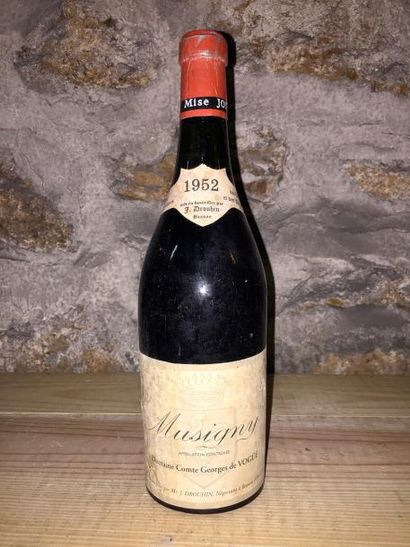 1 Blle MUSIGNY DE VOGUE mise J.Drouhin 1952...