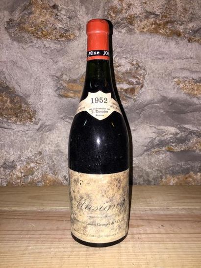 1 Blle MUSIGNY DE VOGUE mise J.Drouhin 1952...