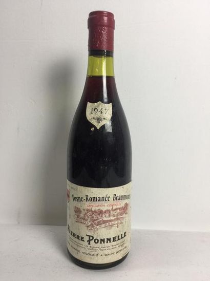 1 Blle VOSNES ROMANEE LES BEAUMONTS (Pierre...