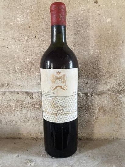 1 Blle Château MOUTON ROTHSCHILD (Pauillac)...
