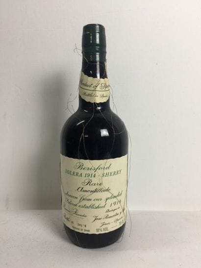 1 Blle SOLERA BERISFORD RARE SHERRY AMANTILLADO...