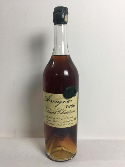 1 Blle ARMAGNAC CHRISTEAU 1900 - Très be...