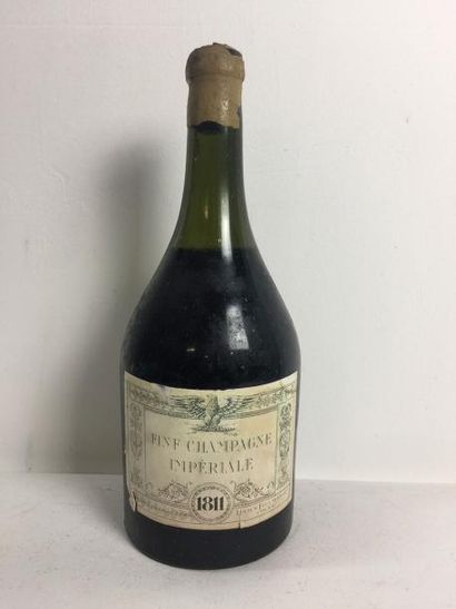 1 Blle FINE CHAMPAGNE IMPERIALE FOUCAULD...