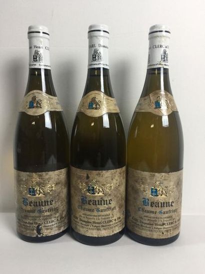3 Blle BEAUNES BLANC CHAUME GAUFRIOT (Domaine...