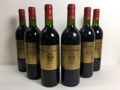 6 Blle Château LA RENAISSANCE (Pomerol) 1995...