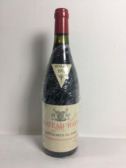1 Blle CHATEAUNEUF DU PAPE CHÂTEAU RAYAS...