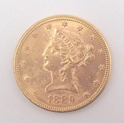 PIECE de 10 dollars US type Liberté datée...