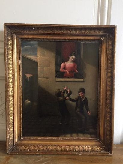 ECOLE FRANCAISE XIXème siècle, Suiveur de...