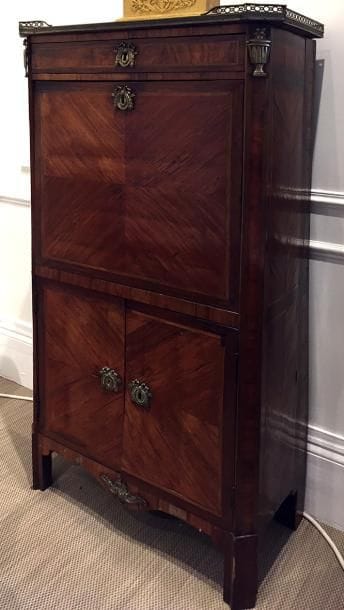 SECRETAIRE DE DAME en placage de bois de...