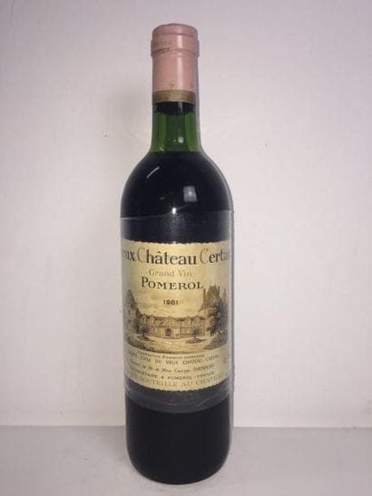 1 Blle Château VIEUX CERTAN (Pomerol) 1981...