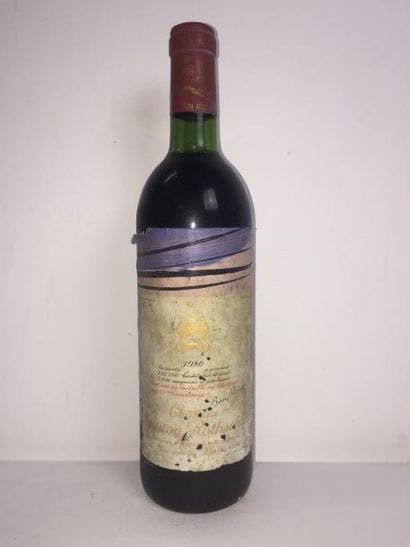 1 Blle Château MOUTON ROTHSCHILD (Pauillac)...