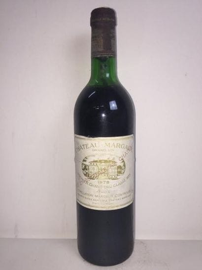 1 Blle Château MARGAUX (Margaux) 1978 - Début...