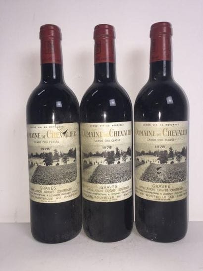 3 Blle Château DOMAINE DE CHEVALIER (Graves)...