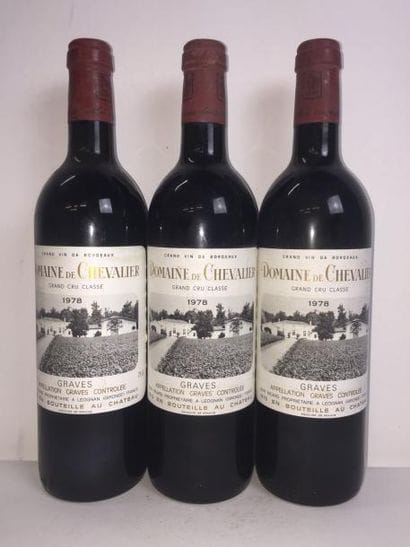 3 Blle Château DOMAINE DE CHEVALIER (Graves)...