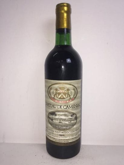 5 Blle Château CAMENSAC (Haut Médoc) 1975...