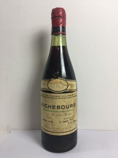1 Blle RICHEBOURG D.R.C 1975 - Bon niveau/Capsule...