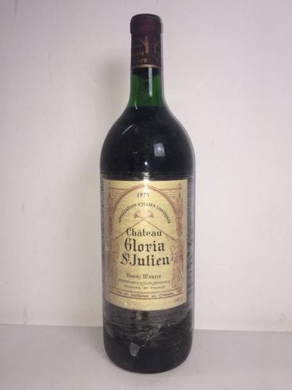 1 Mag Château GLORIA (St Julien) 1975 - Très...