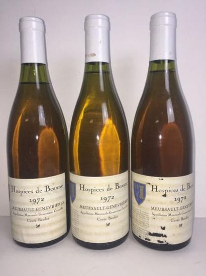 3 Blle MEURSAULT GENNEVRIERES DES HOSPICES...